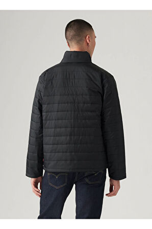 Levis Siyah Erkek Jacket Normal Düz Siyah Mont A9449-0003