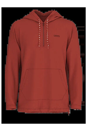 Levi's Erkek Yarım Fermuarlı Kapüşonlu Sweatshirt - A9313-0002