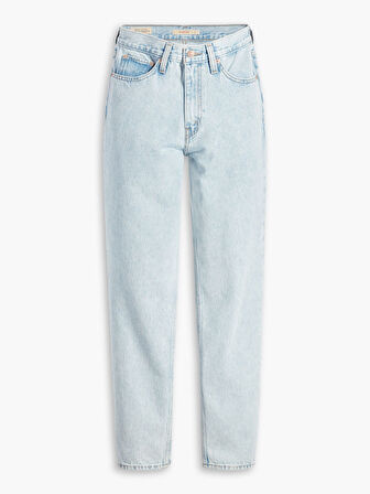 80S MOM KADIN BUZ MAVİSİ JEAN PANTOLON A9385-0002