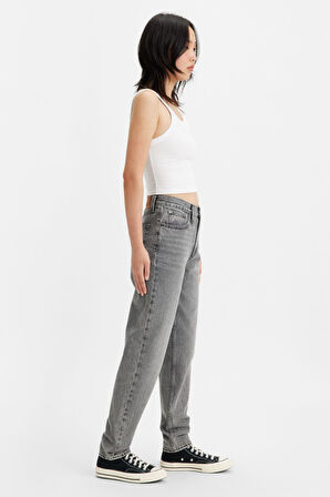 Levi's Kadın 80's Mom Jeans Gri Yüksek Bel Pantolon - A9385-0004