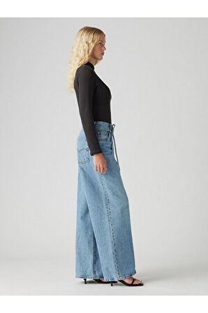 Levi's Kadın XL Straight Mavi Jean Pantolon - 001TK-0001