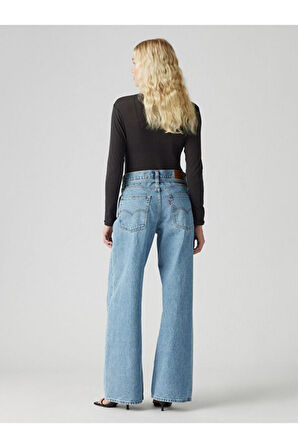 Levi's Kadın XL Straight Mavi Jean Pantolon - 001TK-0001