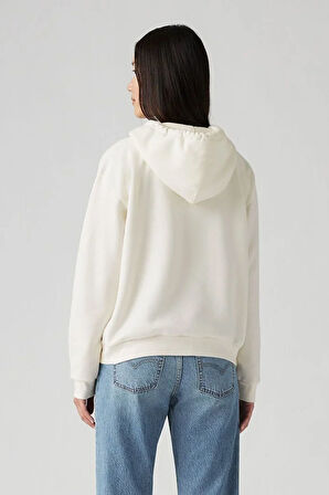 Levi's Kadın Kapüşonlu Mountain Cepli Hoodie Sweatshirt - 001u6-0000