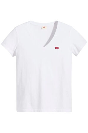 Levi's Kadın V Yaka Beyaz T-Shirt - A3170-0024