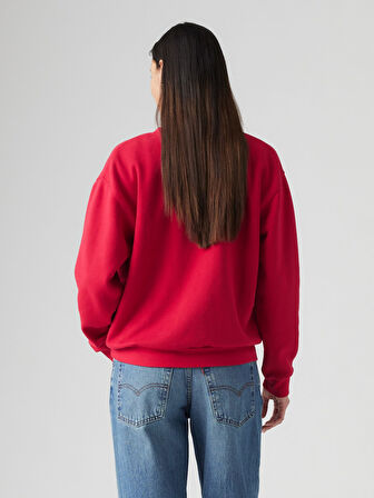 EVERYDAY KADIN KIRMIZI SWEATSHIRT 001TY-0003