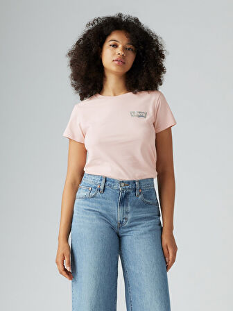 LSE THE PERFECT KADIN PEMBE T-SHIRT A2086-0338