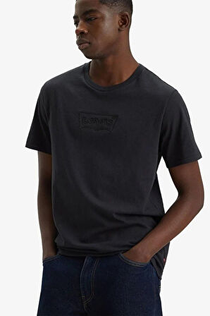 Levi's Erkek Graphic Baskılı Siyah T-Shirt - A2823-0263
