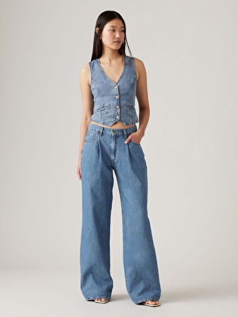 LOOSE OR BAGGY KADIN JEAN PANTOLON A9364-0000