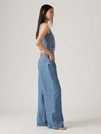 LOOSE OR BAGGY KADIN JEAN PANTOLON A9364-0000