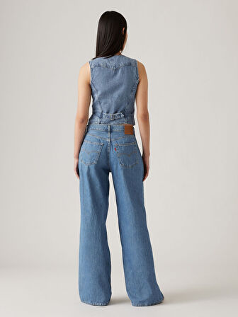 LOOSE OR BAGGY KADIN JEAN PANTOLON A9364-0000