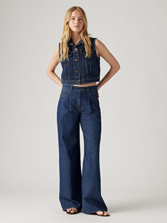 LOOSE OR BAGGY KADIN JEAN PANTOLON A9364-0001