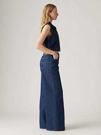 LOOSE OR BAGGY KADIN JEAN PANTOLON A9364-0001