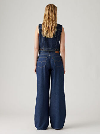 LOOSE OR BAGGY KADIN JEAN PANTOLON A9364-0001