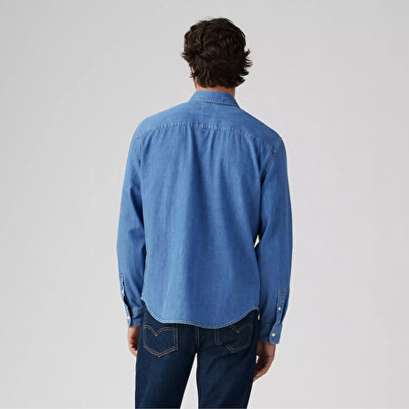 Levi's  Erkek Authentic Button-Down Mavi Gömlek - A7210-0025