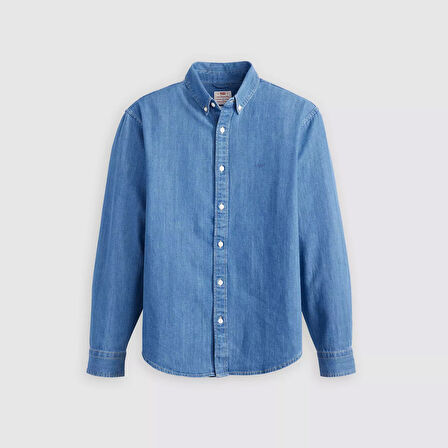 Levi's  Erkek Authentic Button-Down Mavi Gömlek - A7210-0025
