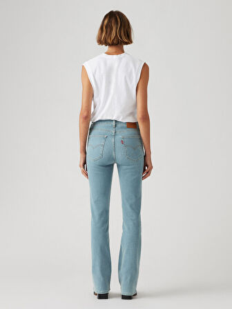 725 HIGH RISE BOOTCUT KADIN MAVİ JEAN PANTOLON 18759-0194