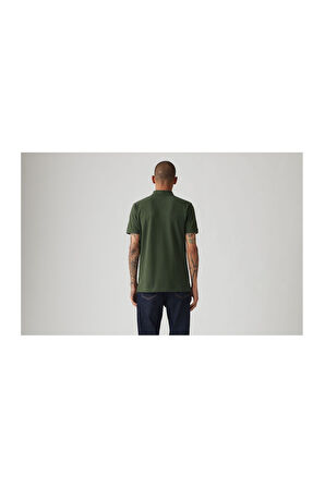 Levi's Erkek Green Pique Polo Yaka T-Shirt - 35883-0232