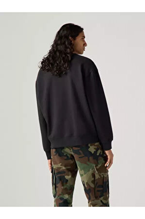 Levi's Erkek Rahat Yuvarlak Yaka Baskılı Sweatshirt - 38712-0455