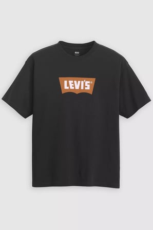 Levi's Logolu Pamuklu Bisiklet Yaka T Shirt Erkek T SHİRT 000RY-0004 SİYAH