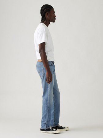 502 Taper Erkek Mavi̇ Jean Kot Pantolon 29507-1637