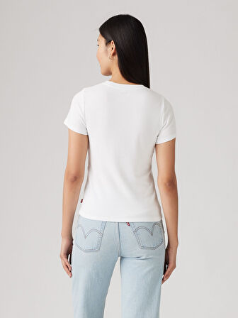 SERIF 1873 KADIN BEYAZ T-SHİRT 001MY-0000