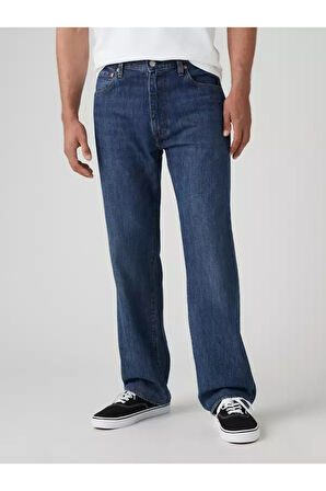 Levi's Erkek 555™ Rahat Hafif Keten + Kot Pantolon - 003VA-0001