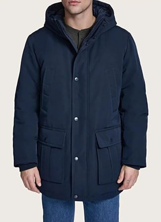Dockers Lacivert Erkek Regular Fit Mont Lacivert Arctic Cloth Padded Utilit