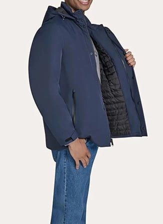 Dockers Siyah Erkek Regular Fit Mont