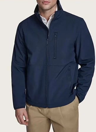 Dockers Lacivert Erkek Regular Fit Ceket Stretch Softshell