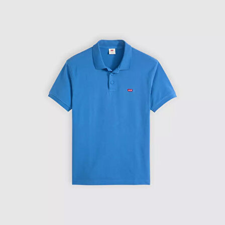 Levi's Erkek 100% Pamuk Standard Fit Polo Yaka Mavi T-Shirt - 35883-0282