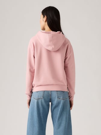 KADIN PEMBE KAPÜŞONLU SWEATSHİRT A8790-0017