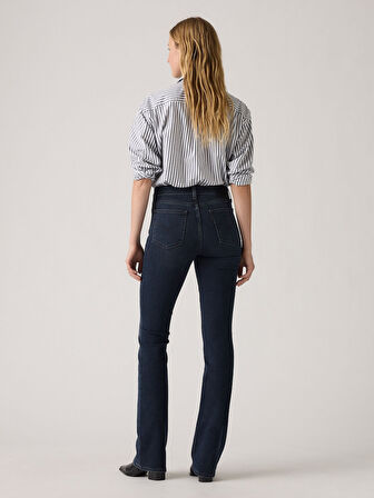 725 HİGH RİSE BOOTCUT KADIN KOYU MAVİ JEAN KOT DENİM PANTOLON 18759-0233