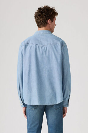 Levi's Erkek Classic Western Standart Mavi Gömlek - 85745-0108
