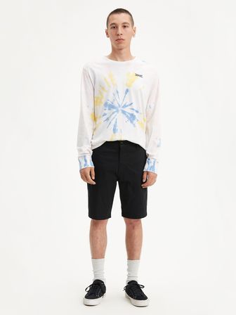 XX CHINO ERKEK SİYAH KETEN ŞORT 85229-0052