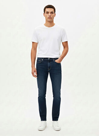 LSE 511 SLİM ERKEK KOYU MAVİ JEAN KOT DENIM PANTOLON A2081-0063