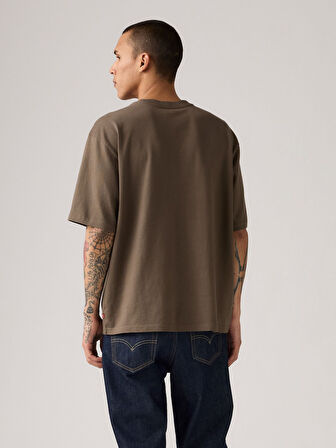 HAKİ ERKEK LOOSE T-SHİRT 001TR-0004