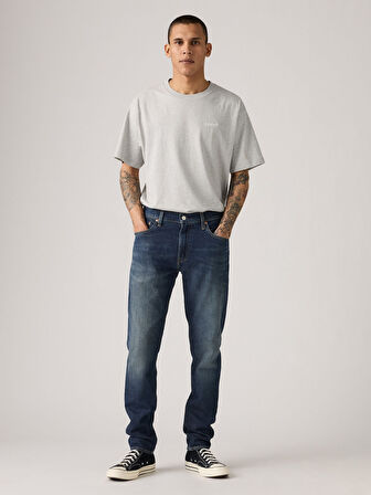 LSE 512 SLIM TAPER ERKEK MAVİ JEAN PANTOLON A2087-0086