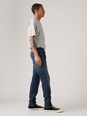 LSE 512 SLIM TAPER ERKEK MAVİ JEAN PANTOLON A2087-0086