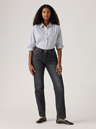 501 CURVE KADIN SİYAH JEAN KOT DENIM PANTOLON 005K8-0001