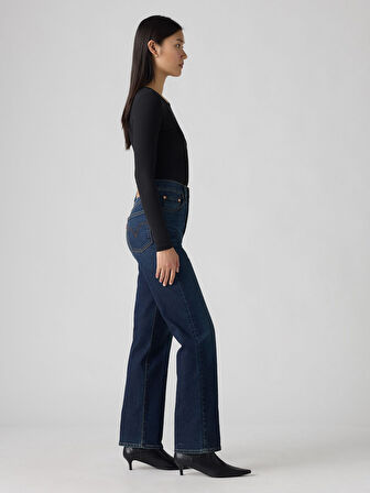 RİBCAGE KADIN LACİVERT JEAN KOT PANTOLON 001TG-0007