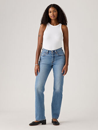 501 CURVE KADIN MAVİ JEAN PANTOLON 005K8-0000