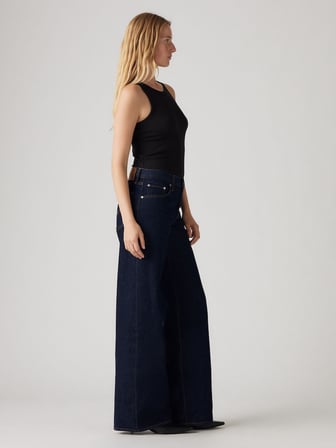 XL STRAIGHT DREAM NICE DREAMS KADIN LACİVERT JEAN KOT PANTOLON 001TK-0002