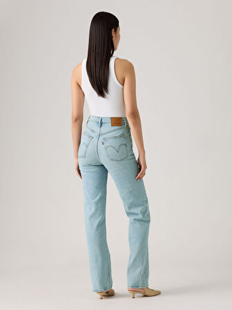 RIBCAGE MAVİ KADIN JEAN PANTOLON 001TG-0006