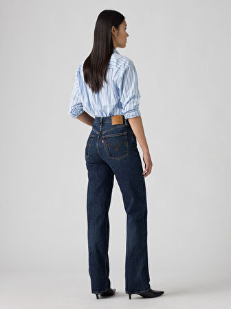 RİBCAGE KADIN LACİVERT JEAN KOT PANTOLON 001TG-0005