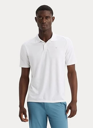 Beyaz Erkek Pamuklu Polo T-Shirt A8826-0018