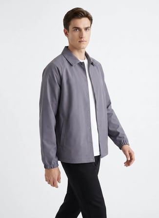Dockers Gri Erkek Regular Fit Gömlek 004M9-10