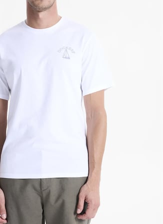 Dockers Beyaz Erkek Regular Fit T-Shirt 004MB-80