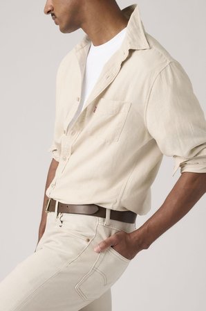 Levi's Erkek Bej Cepli Keten Gömlek - 85746-0197