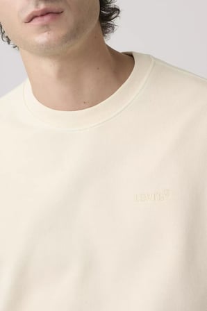 Levi's Erkek Bisiklet Yaka Ekru Sweatshirt - A9244-0043