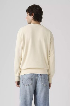 Levi's Erkek Bisiklet Yaka Ekru Sweatshirt - A9244-0043